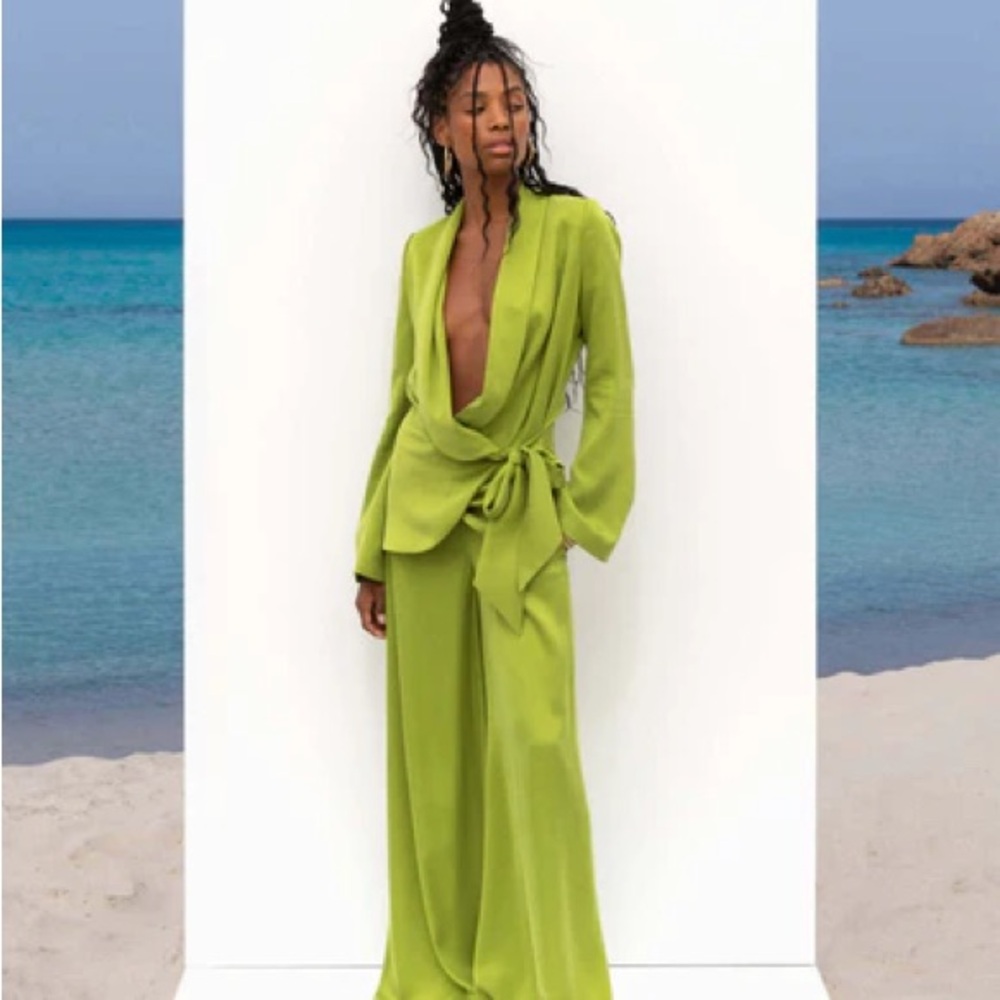 Rat & Boa Vibrant Green Pantsuit